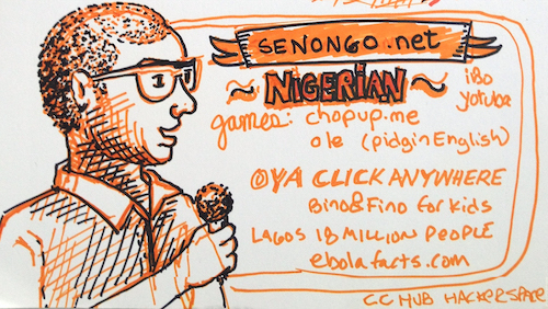 Sketchnotes of Senongo